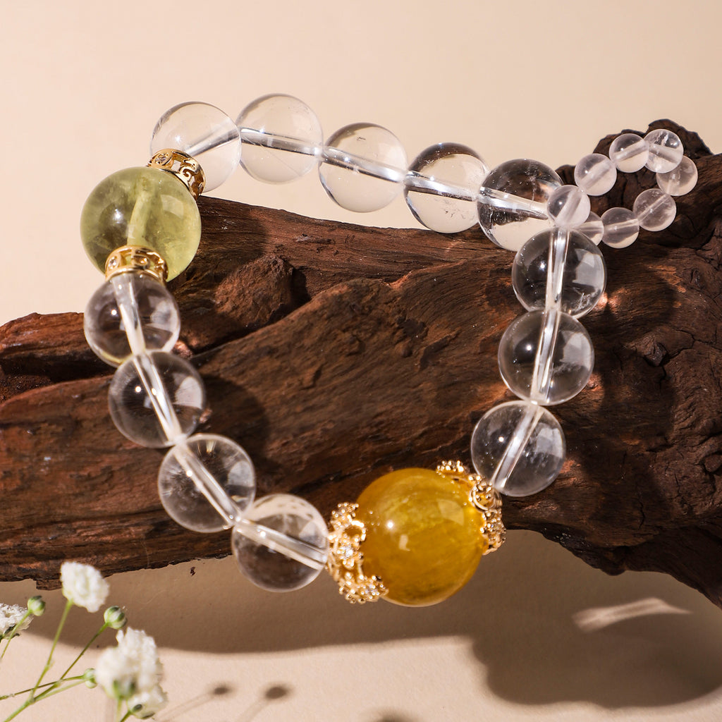 Irregular-Shaped Bead Bracelet