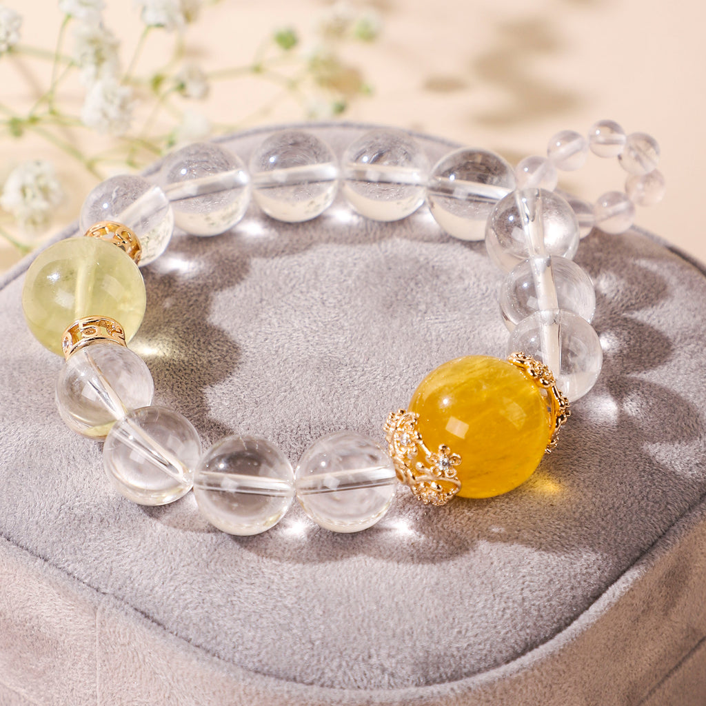 Irregular-Shaped Bead Bracelet
