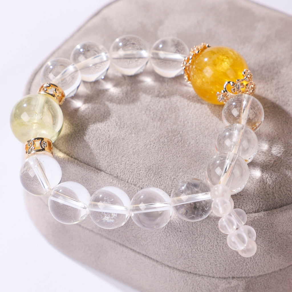 Irregular-Shaped Bead Bracelet