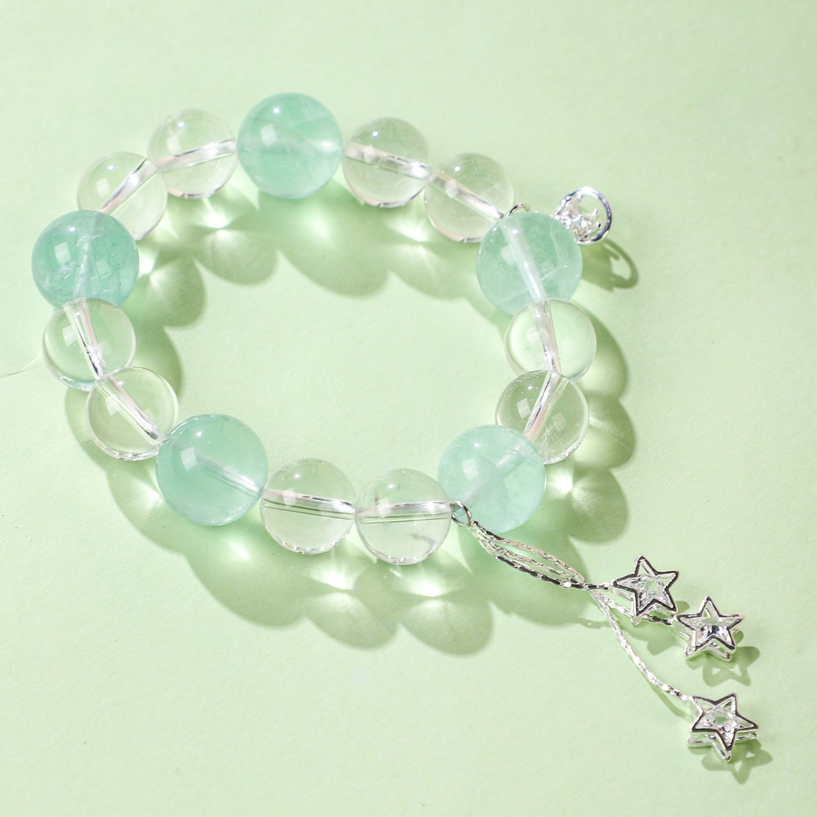 Green Star-Themed Bracelet