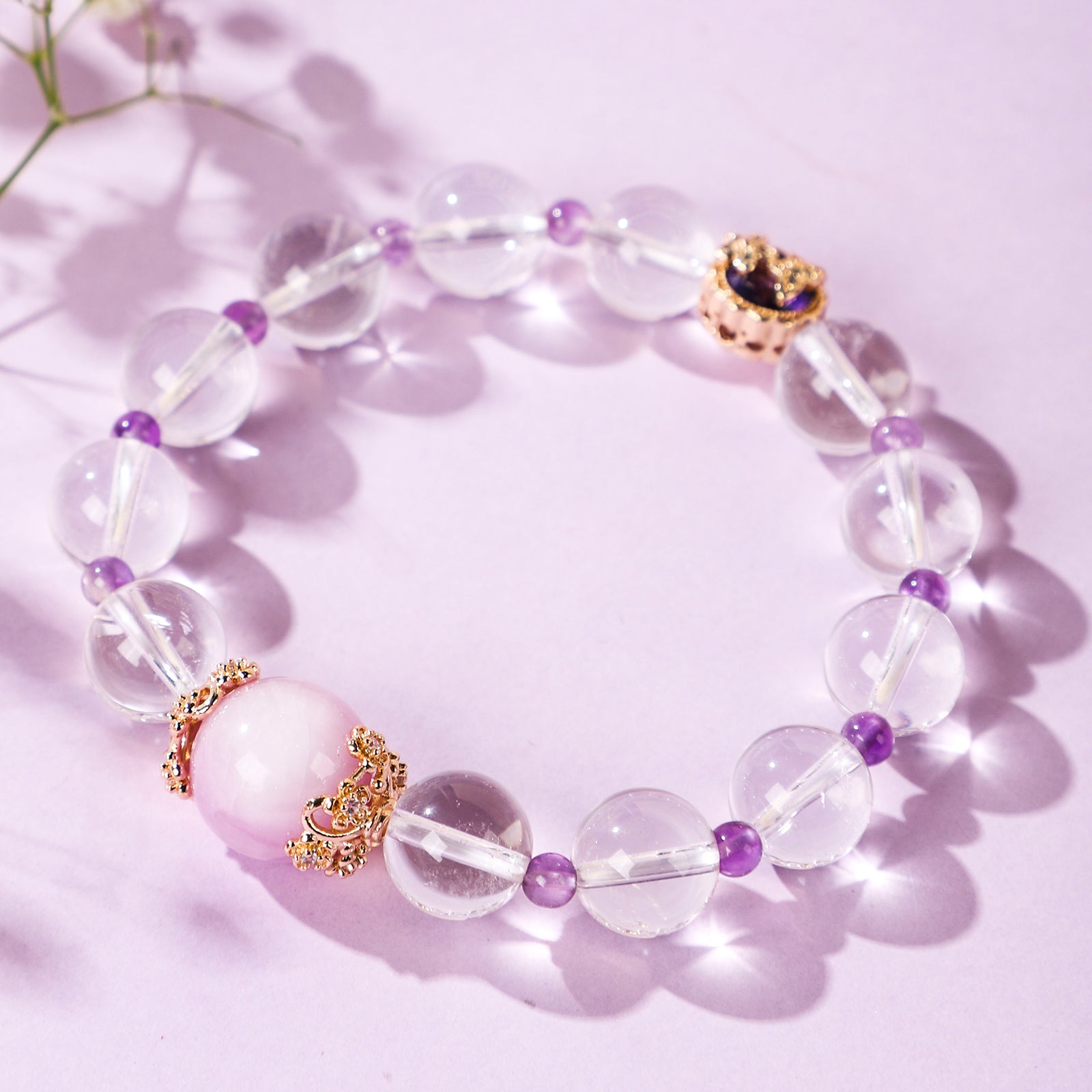 Beaded Bracelet with Patterns